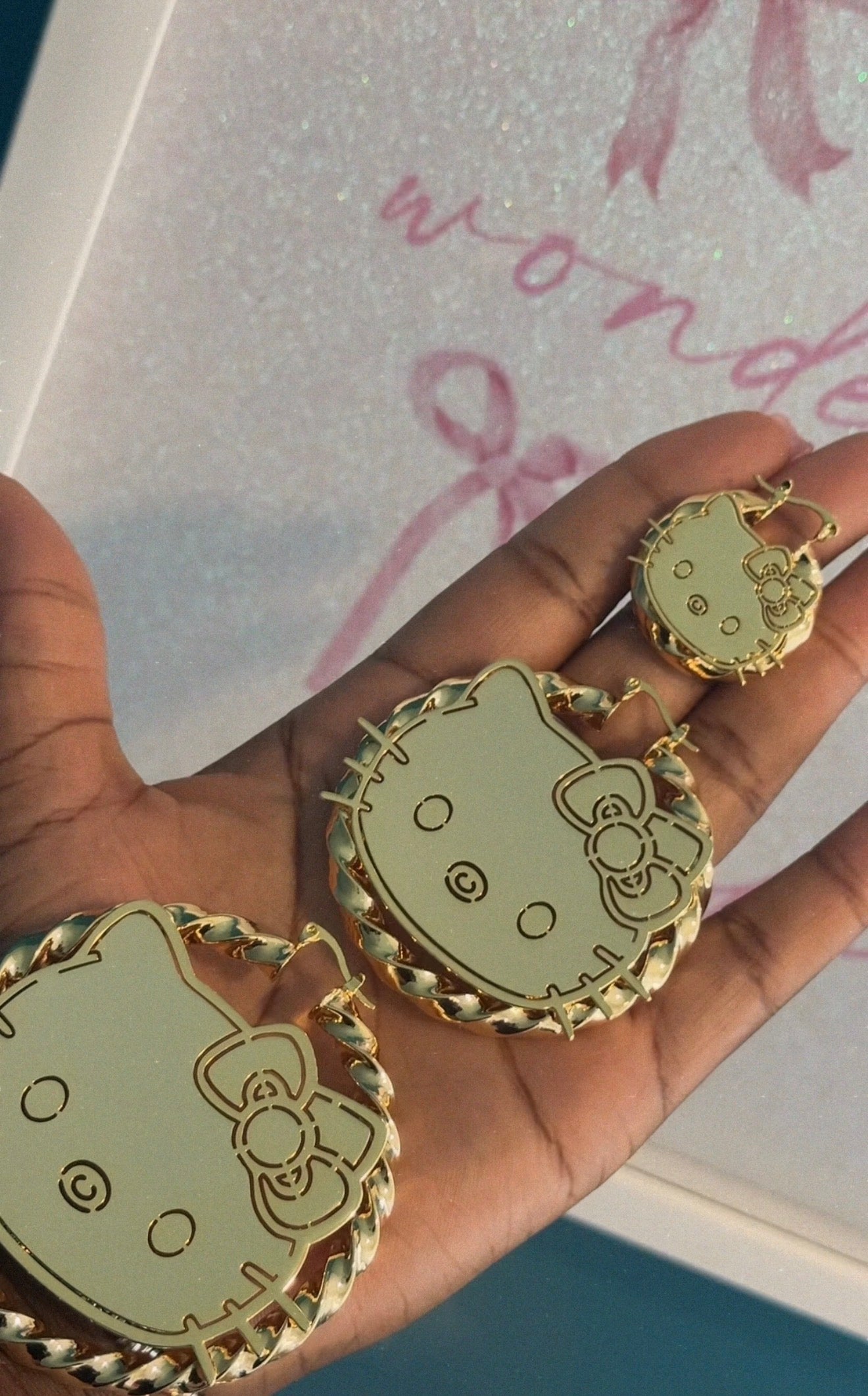 HK earrings